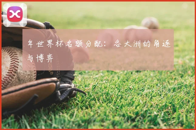 年世界杯名额分配：各大洲的角逐与博弈