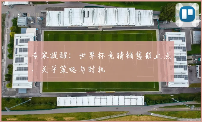 专家提醒：世界杯竞猜销售截止点，关乎策略与时机
